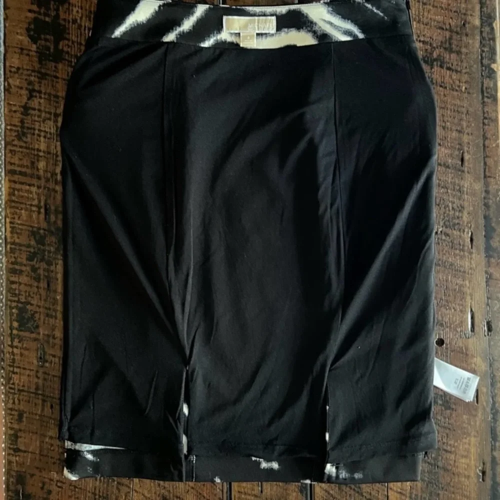 Michael Kors Zebra Print Skirt Size 8